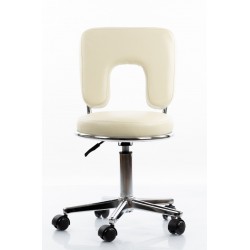 Επαγγελματικό σκαμπό ενισχυμένο Stool for Master Round 4 BEIGE 